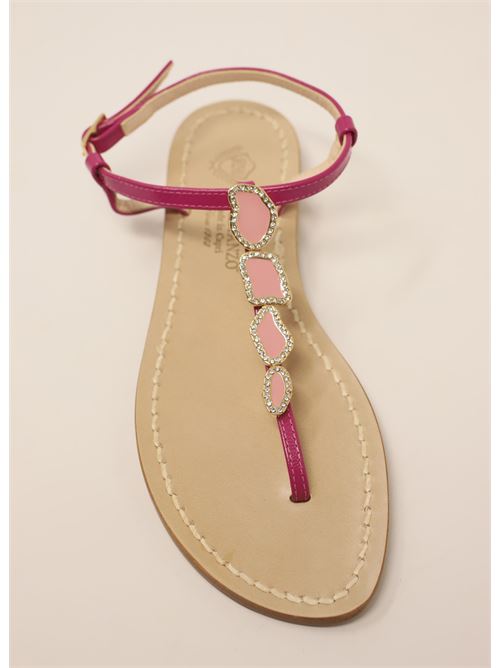 Fuchsia Capri sandals Da Costanzo | 4PIETREFUCSIAROSA